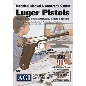 فيديو دورة Armorer على قرص DVD لمسدسات Luger - التعليمات الفنية للتفكيك والتنظيف وإعادة التجميع والمزيد in Saudi Arabia