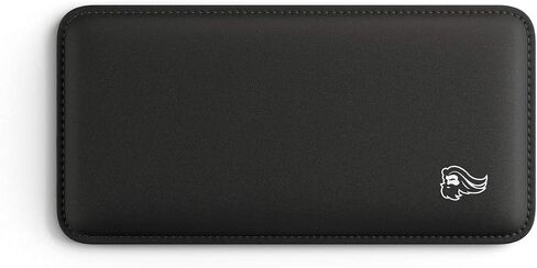 Glorious Wrist Pad/Rest - Compact - Black - Mechanical Keyboards, Stitched Edges, Ergonomic | 12x4 inches | 25mm/1in Thick (GWR-75) Compact (Black) in Kuwait