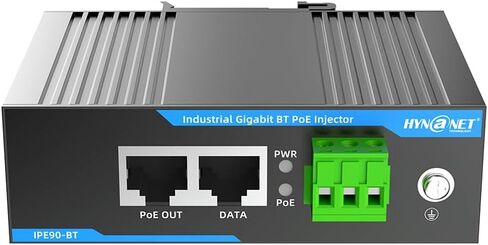 Industrial 90W Gigabit PoE++ Injector, IEEE802.3bt/at/af in Kuwait