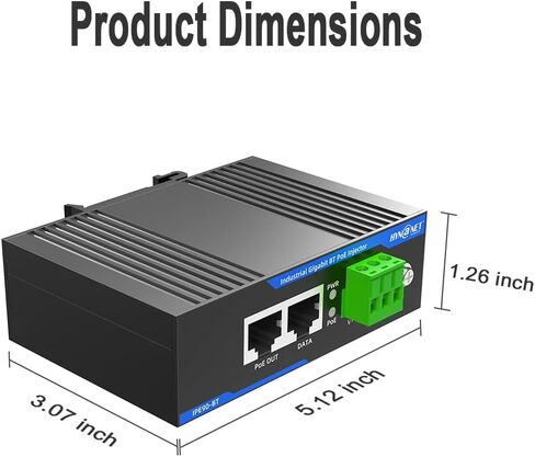 Industrial 90W Gigabit PoE++ Injector, IEEE802.3bt/at/af in Kuwait