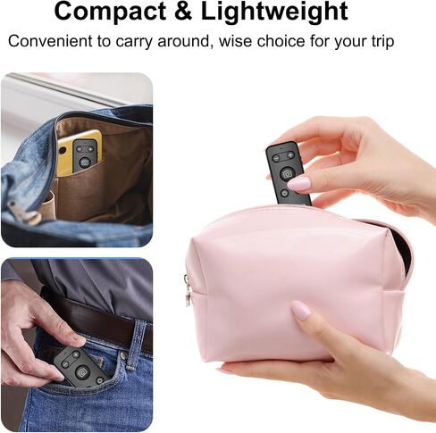 Newmowa Bluetooth Remote Shutter Rechargeable Zoom for iPhone 11-16 in Kuwait