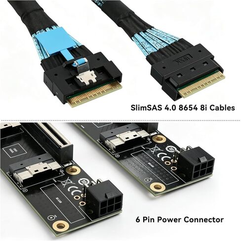 RGEEK PCIe Bifurcation x16 to x8x8, x16 to Dual x8 Bifurcation Riser Card in Kuwait