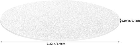 15pcs PC LED Diffuser Cover for Recessed Downlights, White in Kuwait