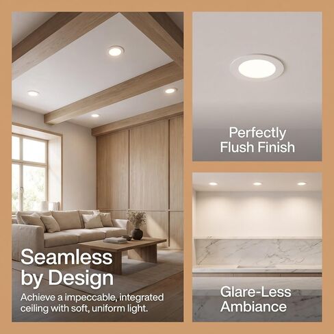 15pcs PC LED Diffuser Cover for Recessed Downlights, White in Kuwait