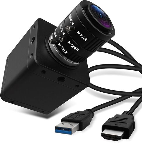 HDMI 4K USB Camera, 60fps USB3.0 High Speed Webcam for PC in Kuwait
