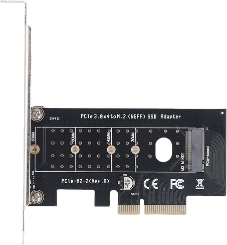 PCIe to NGFF Adapter, M.2 NVMe and SSD Expansion Card in Saudi Arabia