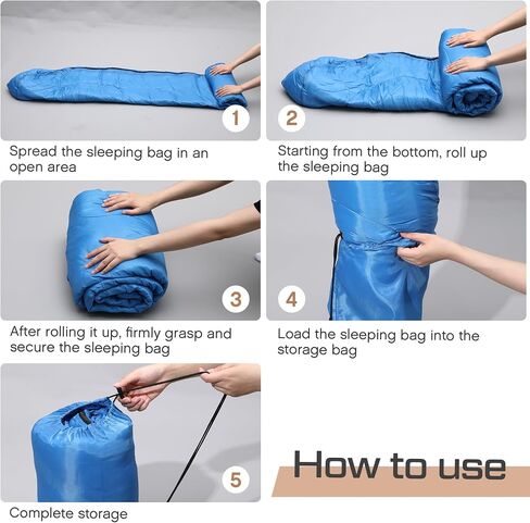 Tranqun 10 Packs Sleeping Bags Waterproof Cold Weather in Kuwait