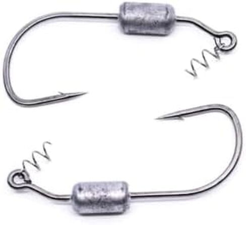 Googan Squad Green Series Weighted Dart Hook, 1/8oz 4/0 Hook, GWDH-18-40 in Kuwait