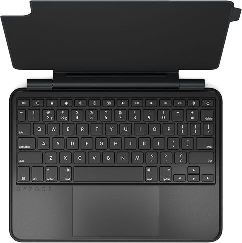 Brydge Air MAX+ iPad Keyboard Case with Trackpad for iPad Pro 11-inch (1st-4th Gen) & Air 11-inch (4th Gen-M4) | Detachable Magnetic Backlit Keyboard, Bluetooth 5.0 | Black in Kuwait