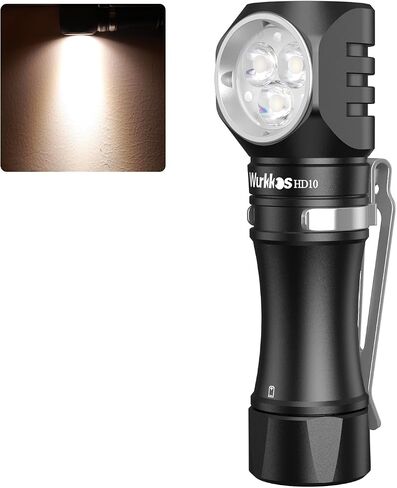Wurkkos HD10 Mini Flashlight Rechargeable in Kuwait