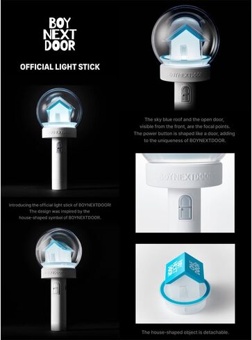 BOYNEXTDOOR Official LightStick + 6 Official Photocards & 3 Extra Photocards Set in Kuwait