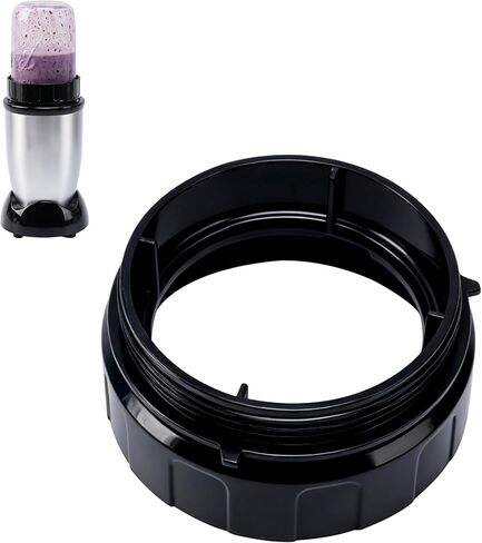 Adapter for 250W Magic Bullet Blender & Ball Wide-Mouth Mason Jars - Blend, Store & Go in Same Jar, Blender Accessory for MB1001 - Easy to Clean, Dishwasher Safe in Saudi Arabia