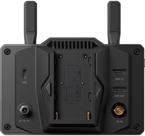 مجموعة شاشة الإرسال والاستقبال اللاسلكية Hollyland Pyro 5 مع سماعات الرأس + كابل HDMI + بطارية + شاحن + قطعة قماش للتنظيف (6 قطع) in Kuwait