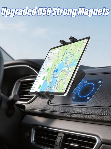 Magnetic Car iPad Mount, Universal Magnet Base Tablet Phone Holder in Kuwait