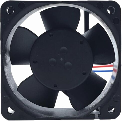 1pcs Cooling Fan 614N/2GHH 24V 150mA 3.6W 6850RPM 6cm 6025 60X60X25mm 3-Wire in Saudi Arabia
