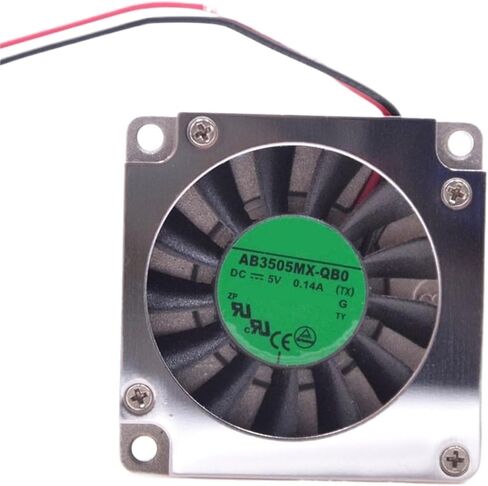 1pcs Cooling Fan AB3505MX-QB0 5V 0.14A .7W 6800RPM 3.5cm 3510 35X35X10mm 2-Wire in Saudi Arabia