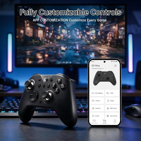GuliKit ES MAX Wireless Controller, Integrated TMR Joystick, Smart Triggers in Kuwait