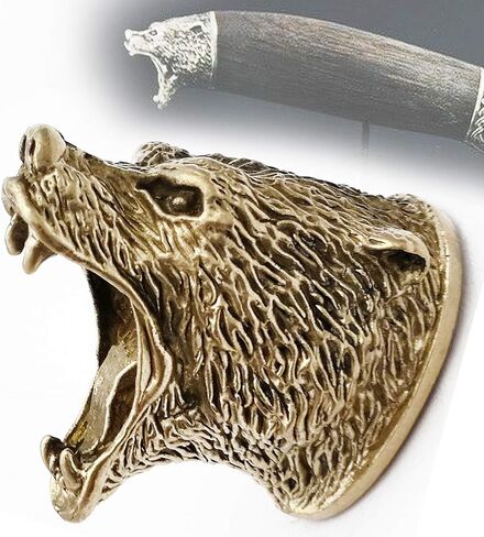 CooB Knife Pommel Finger Guard Bolster - Knives Making Handle GRIZZLY BEAR in Saudi Arabia
