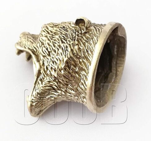 CooB Knife Pommel Finger Guard Bolster - Knives Making Handle GRIZZLY BEAR in Saudi Arabia