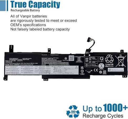 L20M3PF0 L20C3PF0 Laptop Battery Replacement for Lenovo IdeaPad 3-14ITL6 3-15ITL6 3-17ITL6 S14 V14 V15 V17 G2-ITL G3-IAP K14 Series 11.1V 45Wh 4054mAh in Kuwait