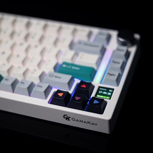 GK GAMAKAY TK75 V2 75% Silent Mechanical Keyboard with TFT Screen in Kuwait