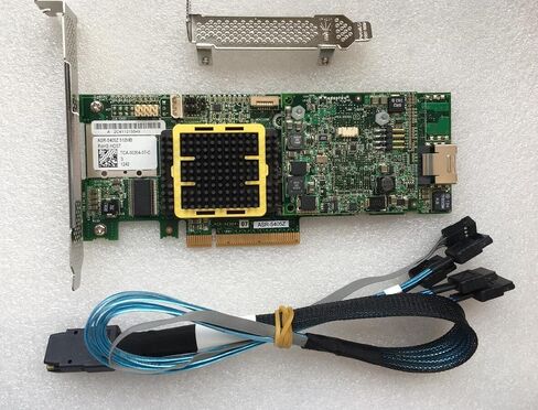 Adapter * C ASR-5405Z 2266800-R 512MB 4-Port RAID Controller + 8087 to PCI-E x8 4SATA in Saudi Arabia