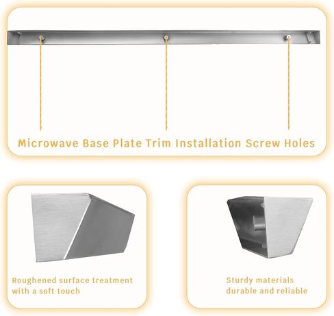 MCR62347202 for Microwave Base Plate Trim Replacement Compatible with LG LSMH207ST LMHM2237ST/00/01 LMHM2017ST LMH2235ST LMH2016ST 721.87583611 in Kuwait