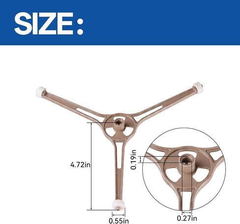 Microwave Rotating Ring Assembly,3-Point Roller Balanced Support in Kuwait