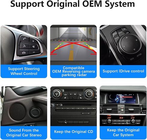 8.9" CarPlay Android Auto for BMW X3 F25/X4 F26 NBT in Kuwait