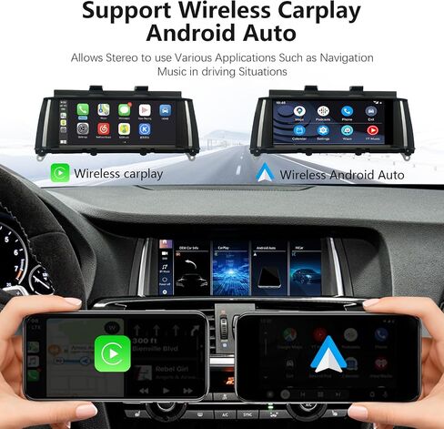 8.9" CarPlay Android Auto for BMW X3 F25/X4 F26 NBT in Kuwait