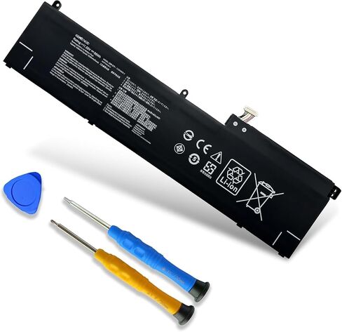 استبدال بطارية الكمبيوتر المحمول C32N2002-2 96W 6Cell لجهاز Asus ZenBook Pro 15 Flip OLED UP6502 UP6502ZA UP6502ZA-M8006W UP6502ZD UP6502ZD-M8007W Series 0B200-04230000 3ICP7/54/64-2 in Kuwait