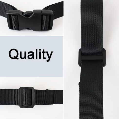 Backpack Chest Strap, Universal Add on Adjustable Sternum Strap, Chest Belt Replacement, with Quick Release Buckle Clip in Kuwait