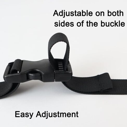 Backpack Chest Strap, Universal Add on Adjustable Sternum Strap, Chest Belt Replacement, with Quick Release Buckle Clip in Kuwait
