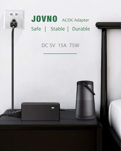 DC Power Cord 5V Power Supply 15A AC Adapter 100-240V to 5V DC Power Supply in Kuwait
