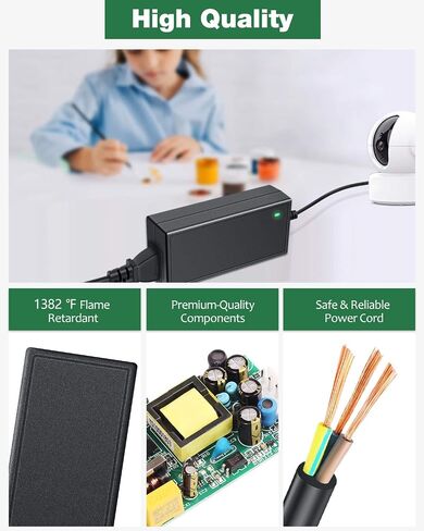DC Power Cord 5V Power Supply 15A AC Adapter 100-240V to 5V DC Power Supply in Kuwait