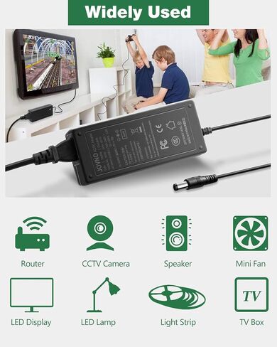 DC Power Cord 5V Power Supply 15A AC Adapter 100-240V to 5V DC Power Supply in Kuwait