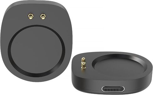2Pack Type C Charger Dock Compatible with Amazfit T-Rex 3/T-Rex 3 Pro/Balance/Balance 2/Helio Strap/Active Max Replacement Charger Adapter Smart Watch Accessories in Saudi Arabia
