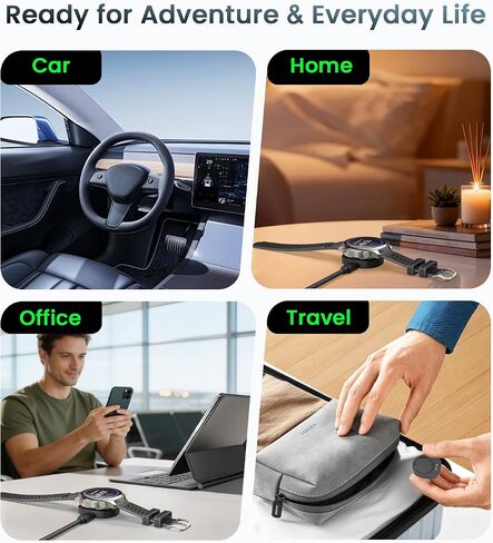 2Pack Type C Charger Dock Compatible with Amazfit T-Rex 3/T-Rex 3 Pro/Balance/Balance 2/Helio Strap/Active Max Replacement Charger Adapter Smart Watch Accessories in Saudi Arabia