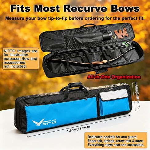 Recurve Bow Bag One Piece Longbow Case in Kuwait