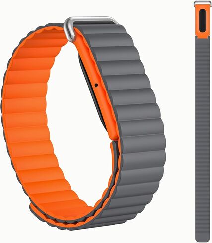 سوار ساعة HANDODO مغناطيسي من السيليكون متوافق مع Fitbit Air in Kuwait
