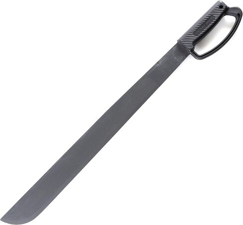 Ontario Knife Company 8519 Heavy Duty Knife with "D" Black Handle - Retail Package, 22" in Saudi Arabia