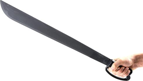 Ontario Knife Company 8519 Heavy Duty Knife with "D" Black Handle - Retail Package, 22" in Saudi Arabia
