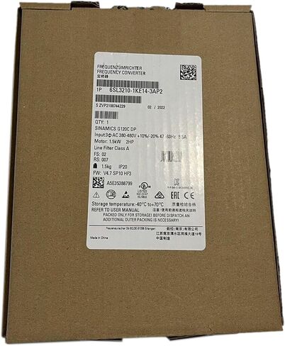 SMOCONE 6SL3210-1KE14-3AP2 New and Sealed in Box 6SL32101KE143AP2 1-Year Warranty in Saudi Arabia