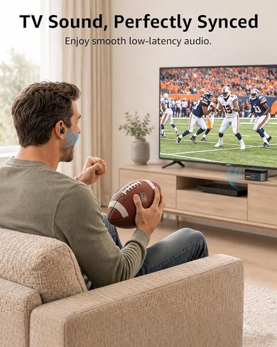 1Mii ClearLinkTV E3Pro Wireless Earbuds for TV Watching for Seniors in Kuwait