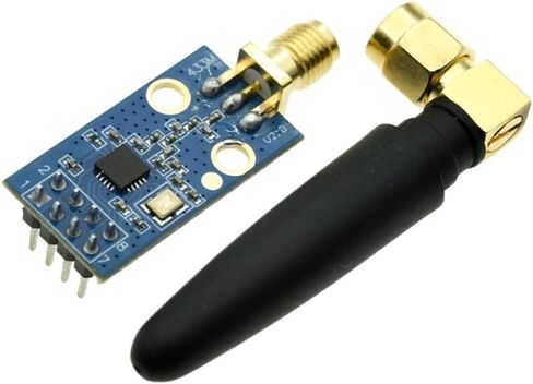 CC1101 Wireless Transceiver Module with Multiple Antenna Options, Interface up to 10 Mbps, 1–32Byte Packet Support,(Short bending) in Saudi Arabia