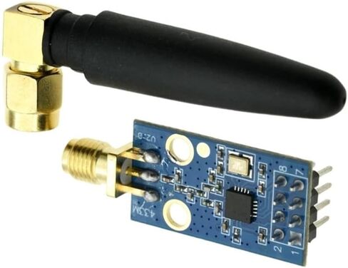 CC1101 Wireless Transceiver Module with Multiple Antenna Options, Interface up to 10 Mbps, 1–32Byte Packet Support,(Short bending) in Saudi Arabia