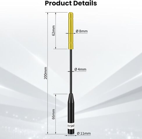 915MHz LoRa Antenna, Whip Antenna 20cm, Meshtastic 10dBi Gain, Yellow in Saudi Arabia