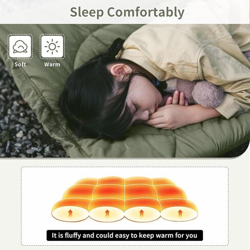 Naturehike غطاء سرير للتخييم مرتبة ناعمة قابلة للطي لسرير التخييم 74.8 × 26.3 بوصة مرتبة نوم مريحة مع حقيبة تخزين in Kuwait