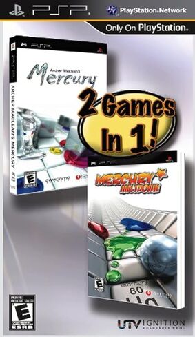 Archer Maclean's Mercury and Mercury Meltdown 2 - Pack - Sony PSP in Kuwait