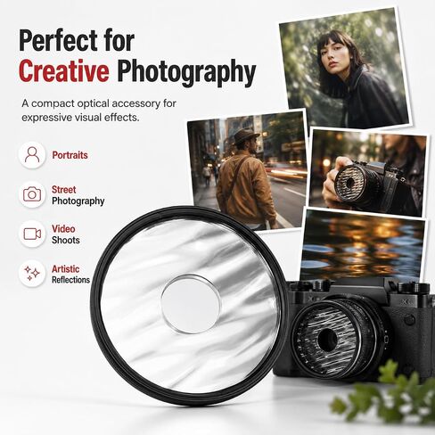 82mm Hollow Ripple Filter for Dreamy Photography Effects in Saudi Arabia